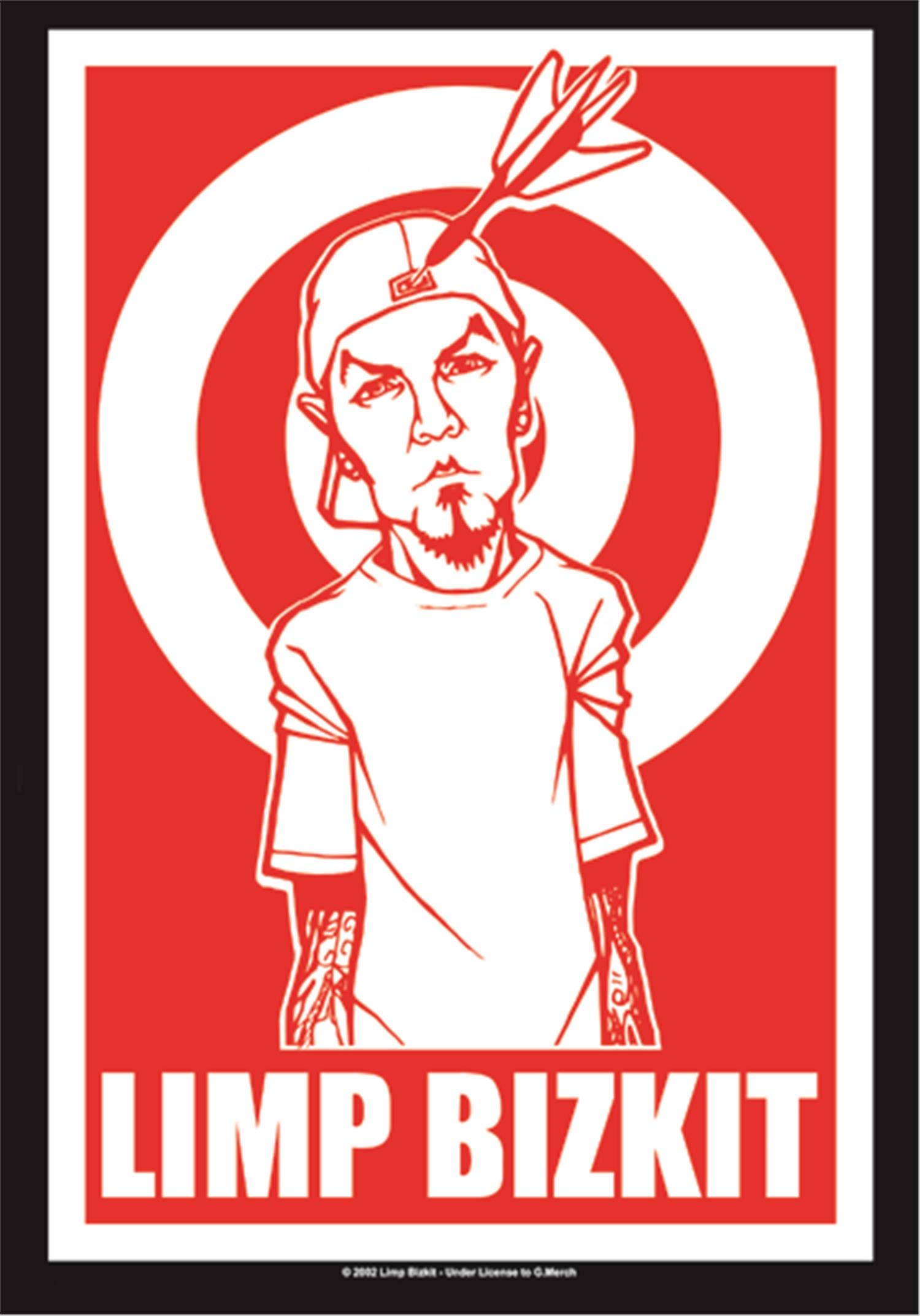 Limp Bizkit Fred Durst Target Flag Banner Poster Flag : Amazon.de